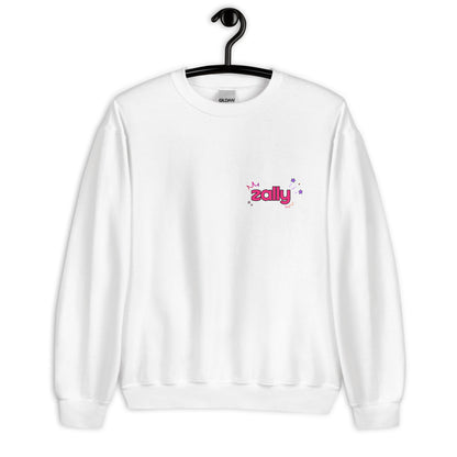 Zally motion logo front and zap and your passwords are gone back | Unisex Sweatshirt