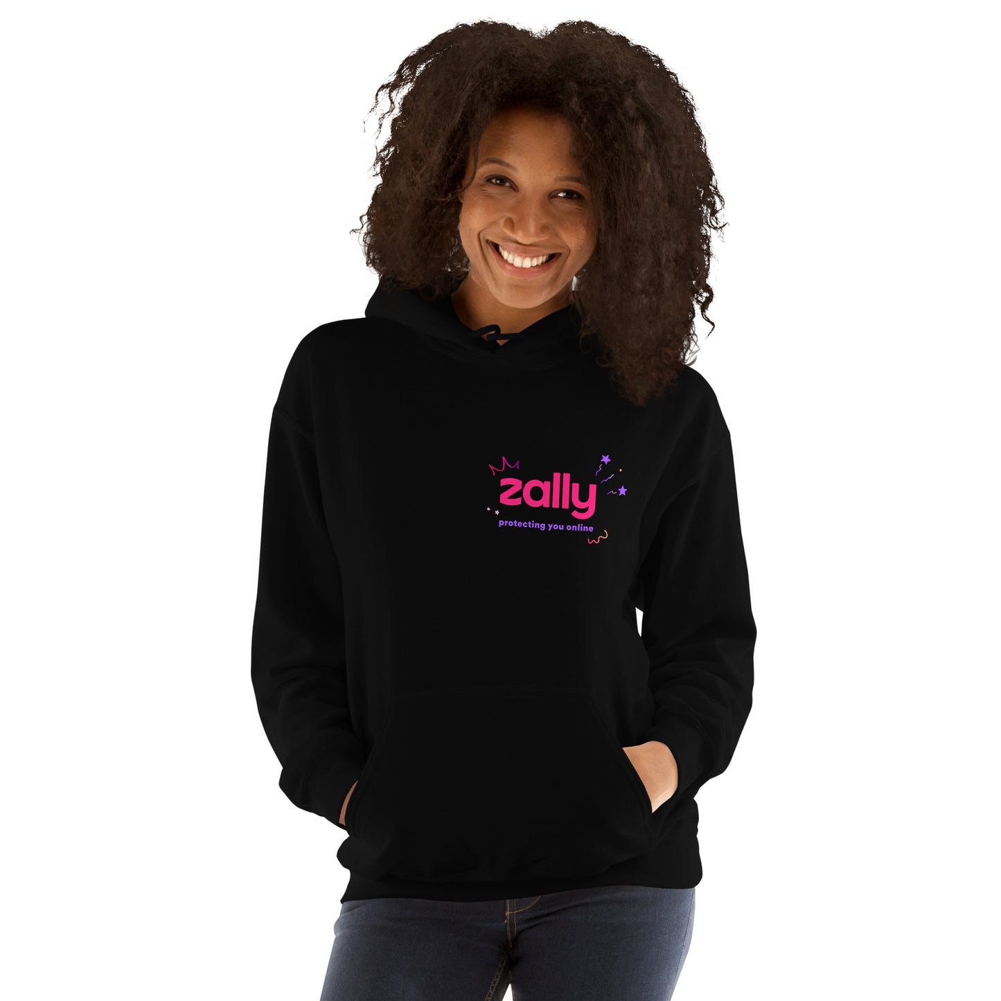 Protecting you online and offline | Unisex Hoodie