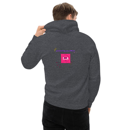 Protecting you online and offline | Unisex Hoodie