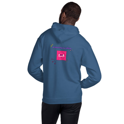 Protecting you online and offline | Unisex Hoodie