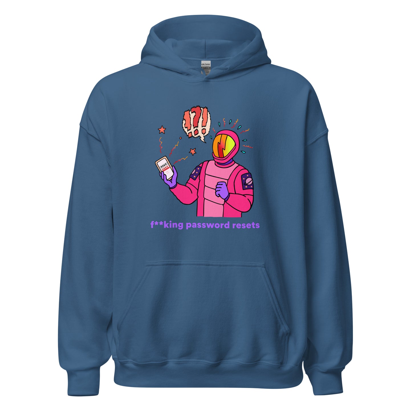 f**king password resets hoodie