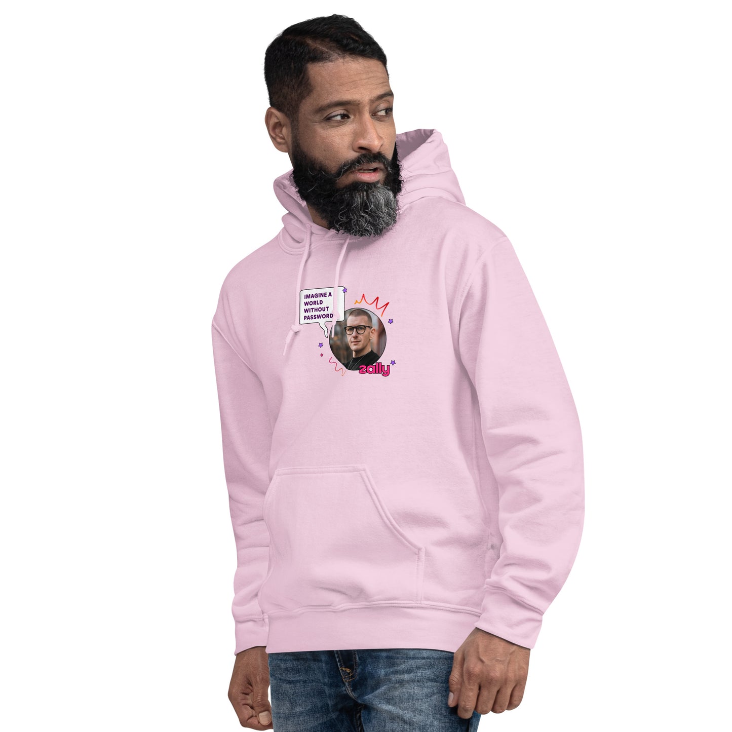 Imagine a world without passwordz | Unisex Hoodie