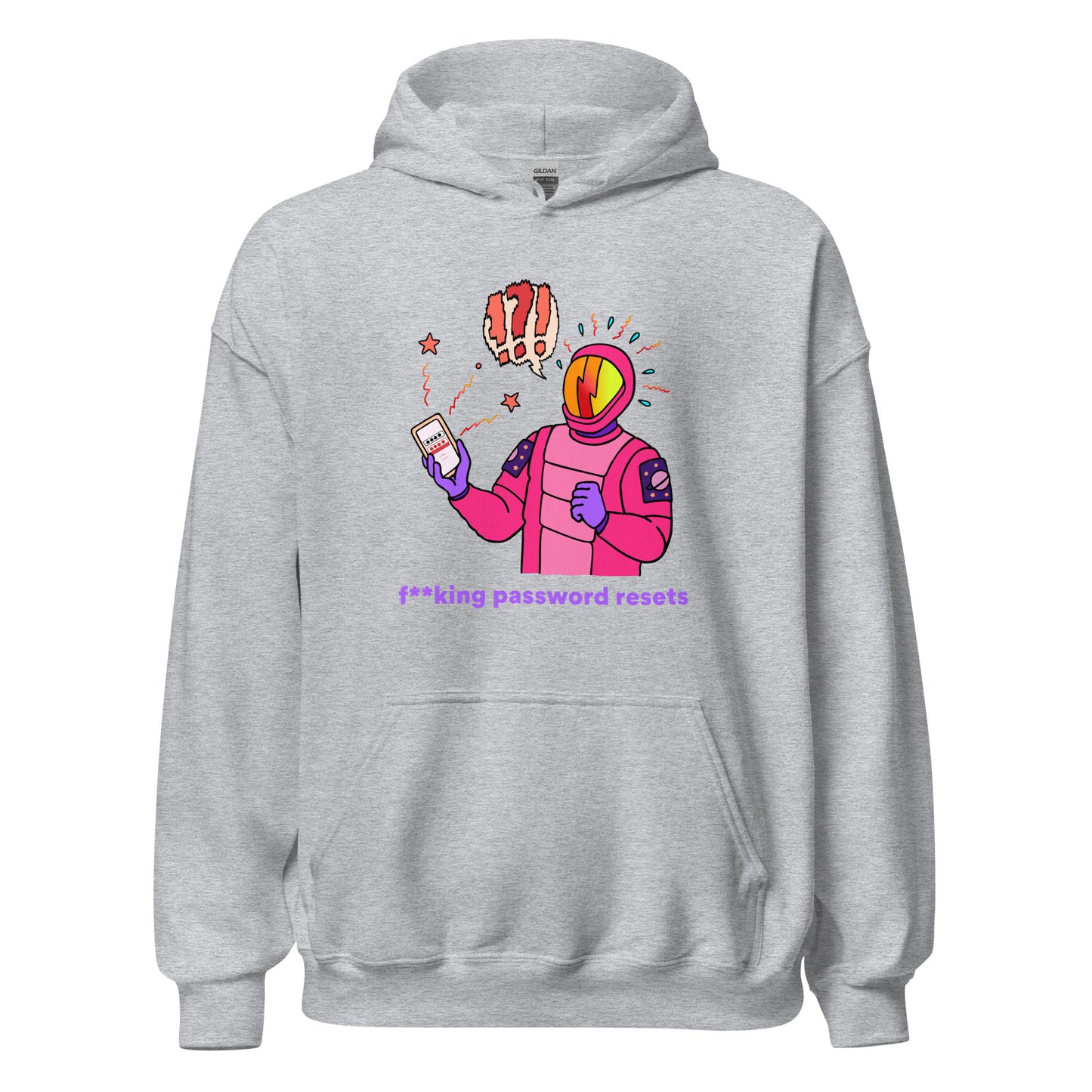 f**king password resets hoodie