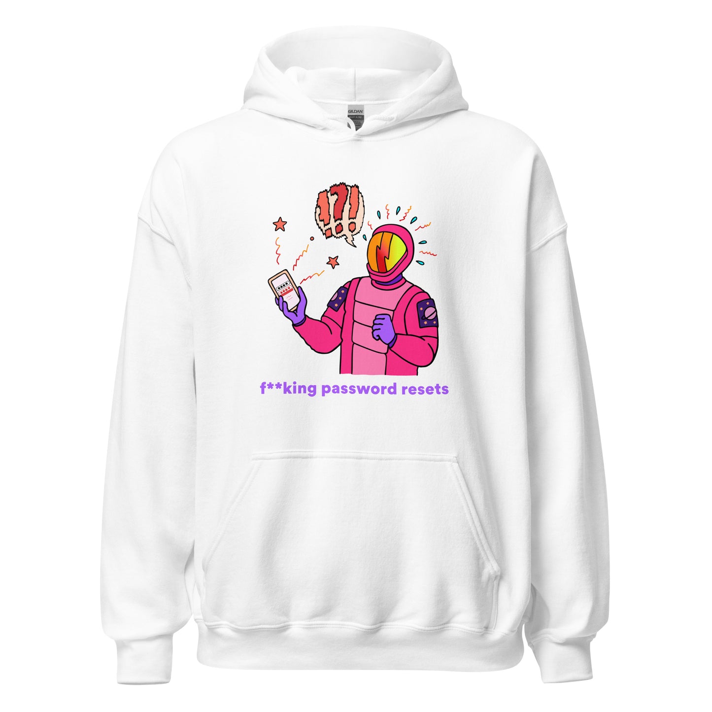 f**king password resets hoodie