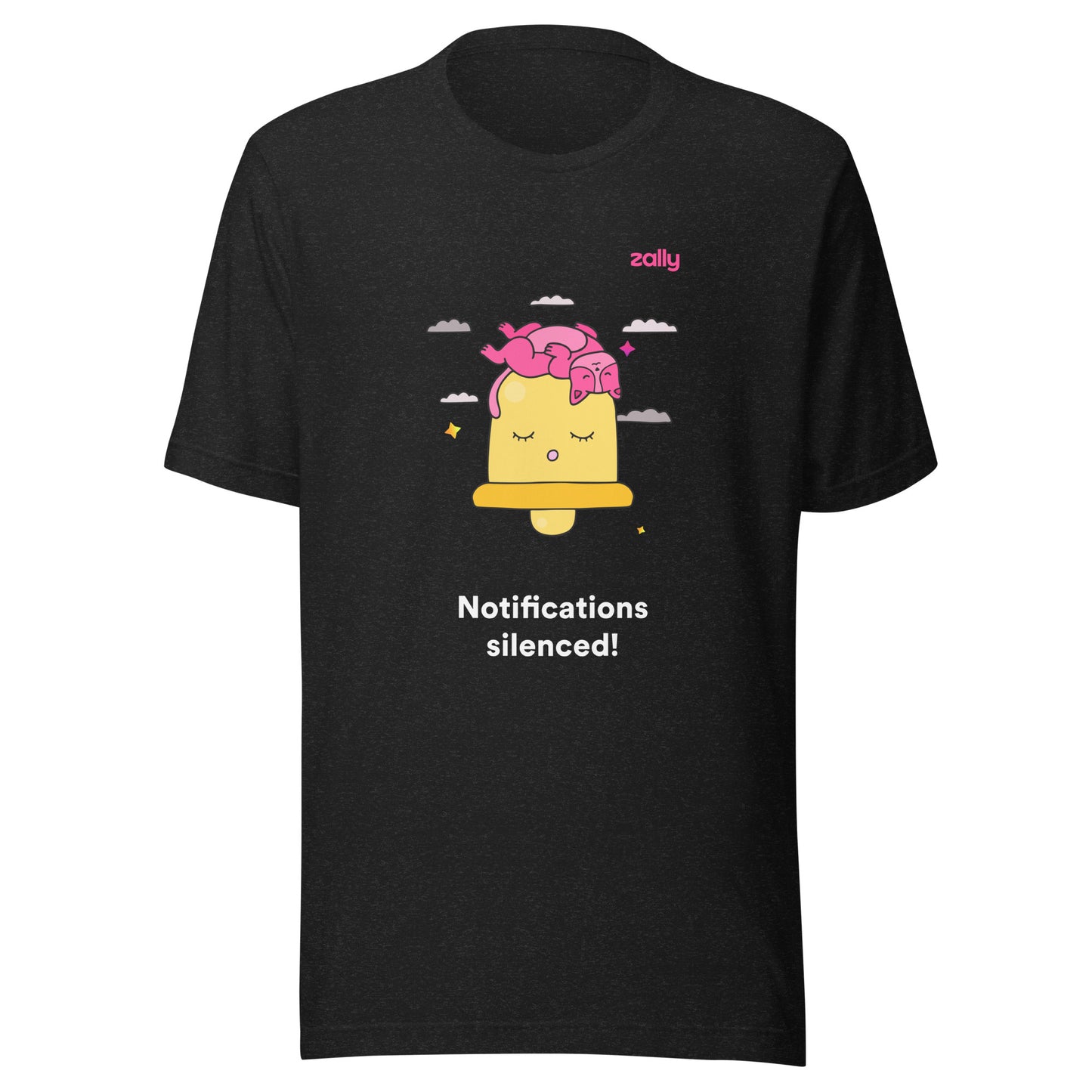 Notifications silenced t-shirt