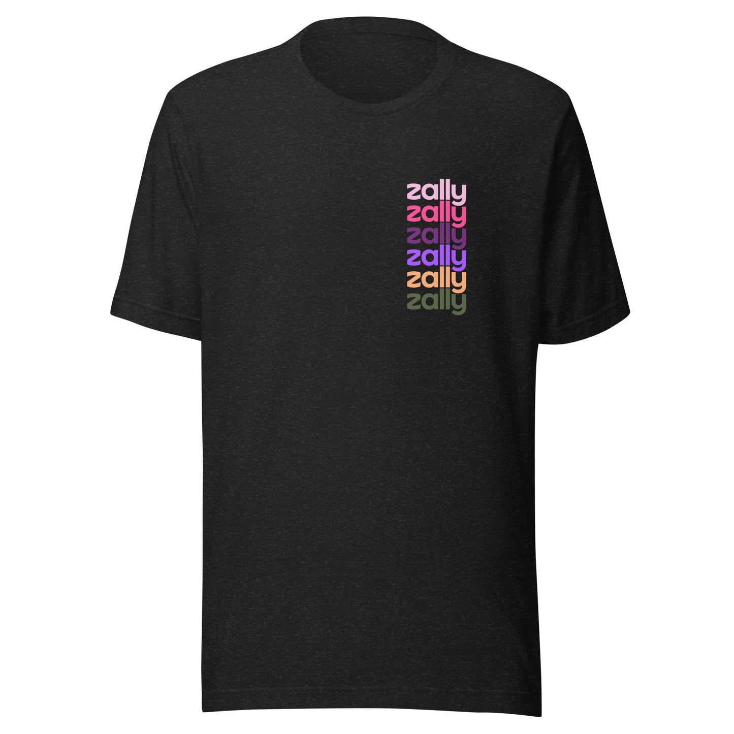 Zally colourful logos t-shirt