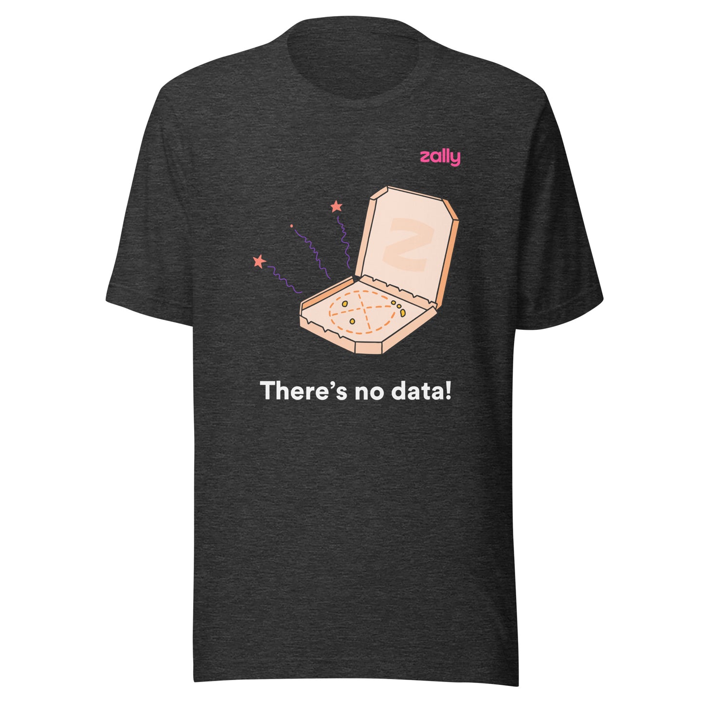 There's no data (empty state) t-shirt