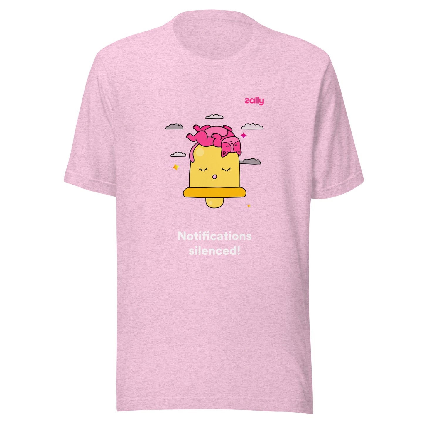 Notifications silenced t-shirt