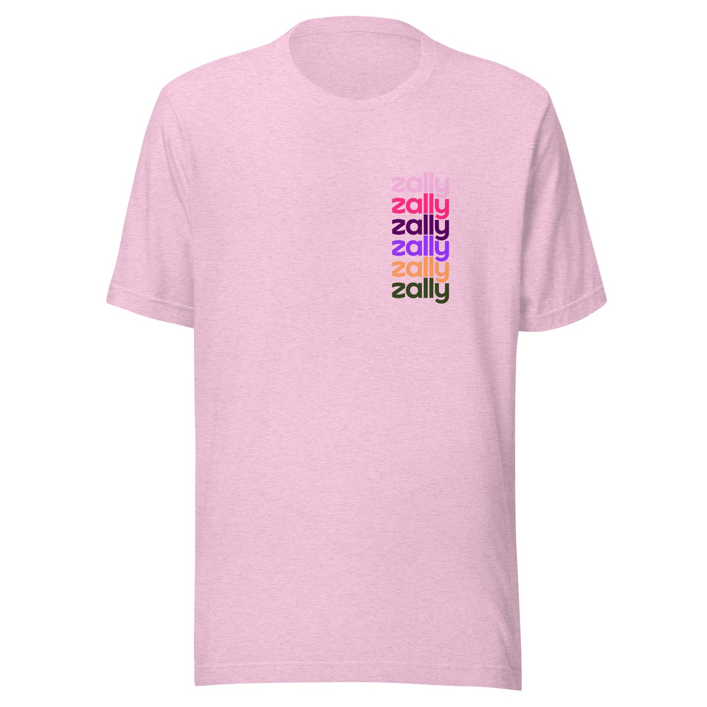 Zally colourful logos t-shirt